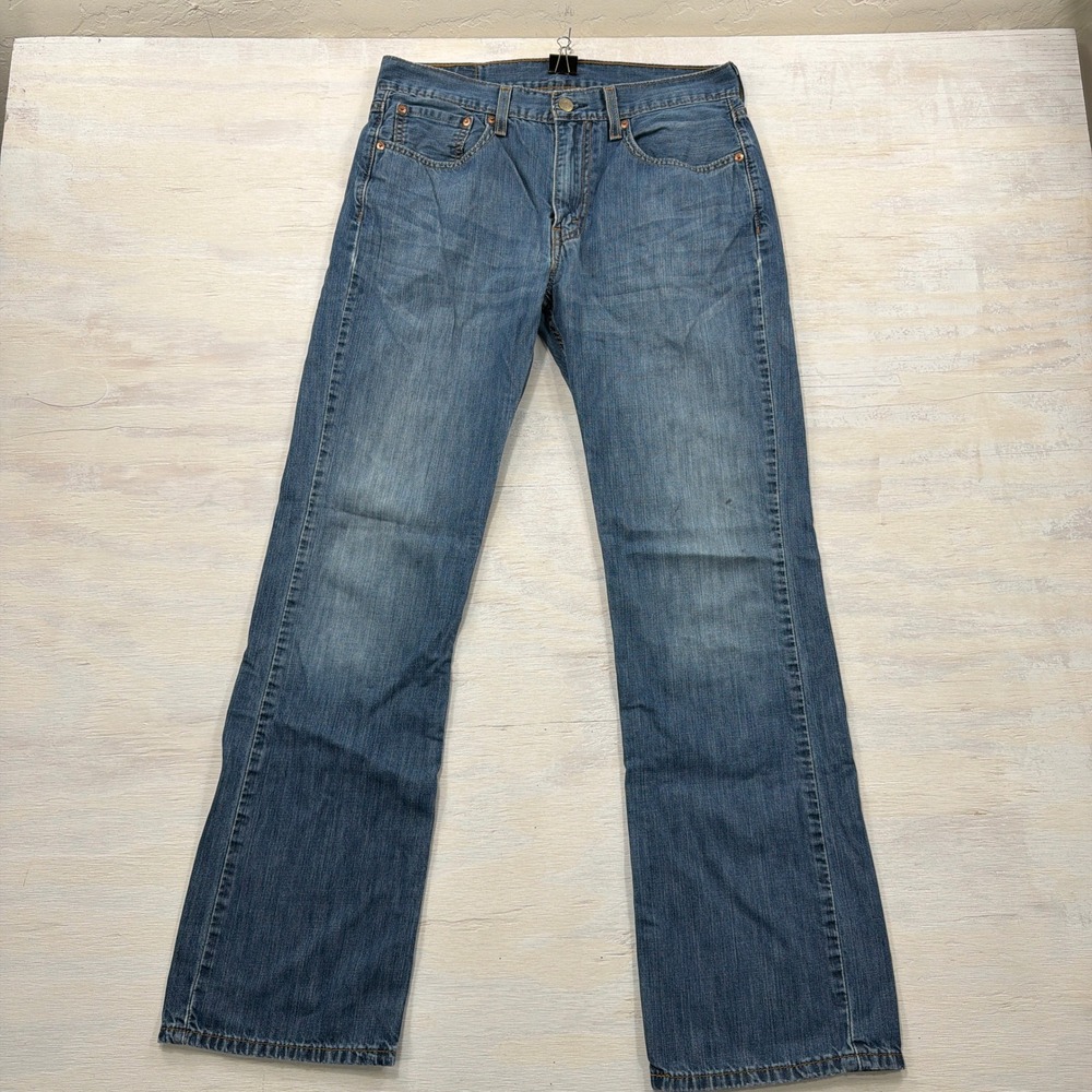 Levi's Jeans 527 Slim Bootcut 32x32 Medium Wash Denim Pants Mens